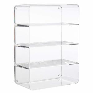 Best Nested Acrylic Display Box Clear Plastic Dressers Crafts And Plush Toy Storage wholesale