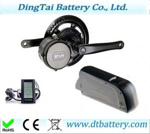 China Bafang/8FUN BBS02 48V 750W mid drive motor and 48V 11.6AH ebike battery on sale