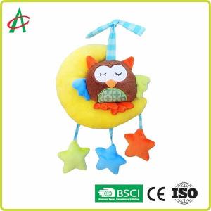 Best EN71 No Irritation Hanging Moon And Star Baby Plush Toys wholesale