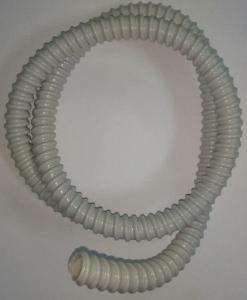 Best Grey Flexible Corrugated Plastic Tubing , PVC Reinforced Plastic Flexible Hose wholesale