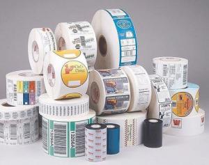 Best Printing Ahesive Label Roll , Custom Sticker Rolls With CE / ISO Certified wholesale