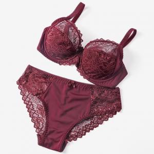 China Hot Design Fancy Women Panties And Bra Set C Cup Bra And Brief Sets Sexy Lingerie on sale