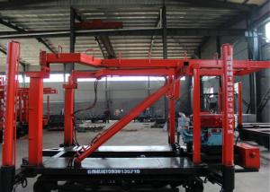 China Trailer Mounted Drilling Rig Trailer For Drill 100 m Depth on sale