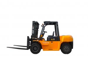 Best Large Capacity 7 Ton JAC Diesel Forklift Truck Small Turning Radius CE Certification wholesale