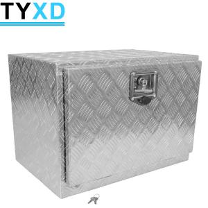 China Heavy Duty Aluminum Metal Tool Storage Box 500*500*350mm For Trailer on sale