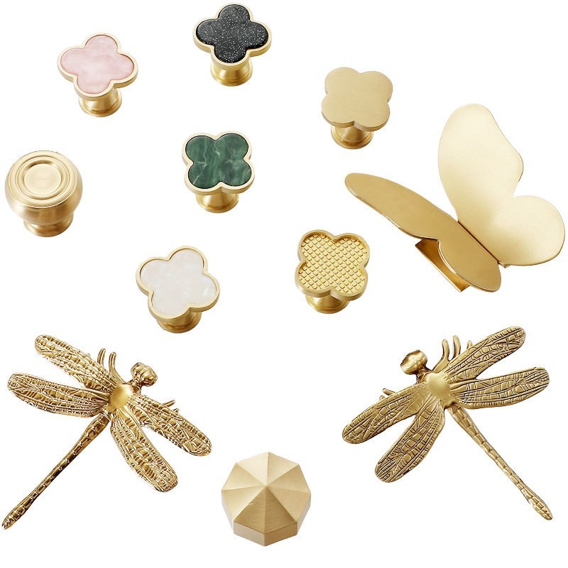 Buy cheap Dragonfly Butterfly Wardrobe Door Handles 96-128mm Push Pull Decoration from wholesalers