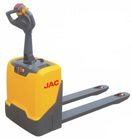 Cheap Electric Walkie Pallet Jack / Indoor Equipment Small Pallet Truck 1.5 Ton Capacity for sale