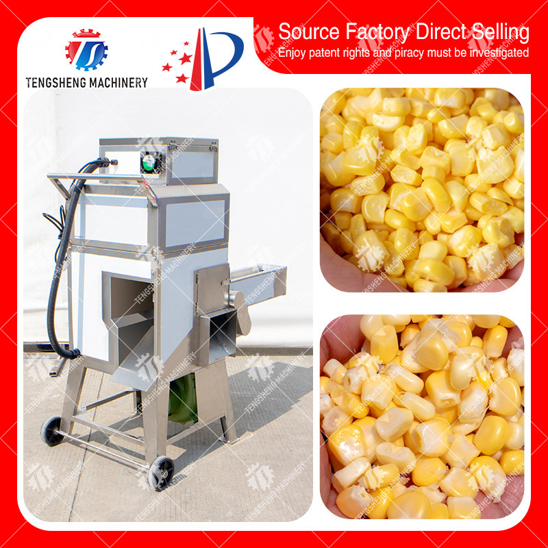 Best 2.2KW Corn Thresher Machine Waxy Corn Fresh Corn Shelling Stainless Steel wholesale
