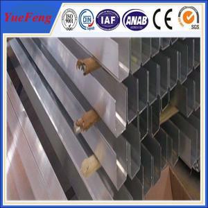 China u-shapes profil aluminum extrusion manufacture, industrial aluminum extrusion in china on sale
