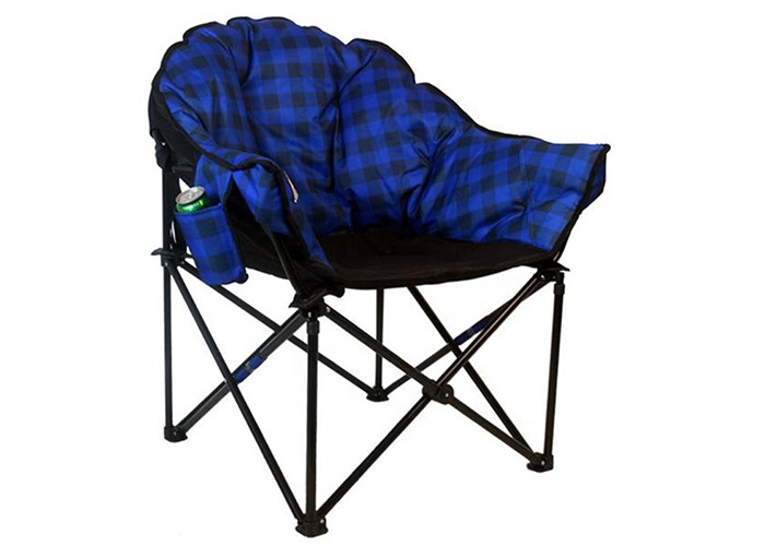 China OEM ODM Folding Padded Moon Chair , Padded Moon Camping Chair on sale