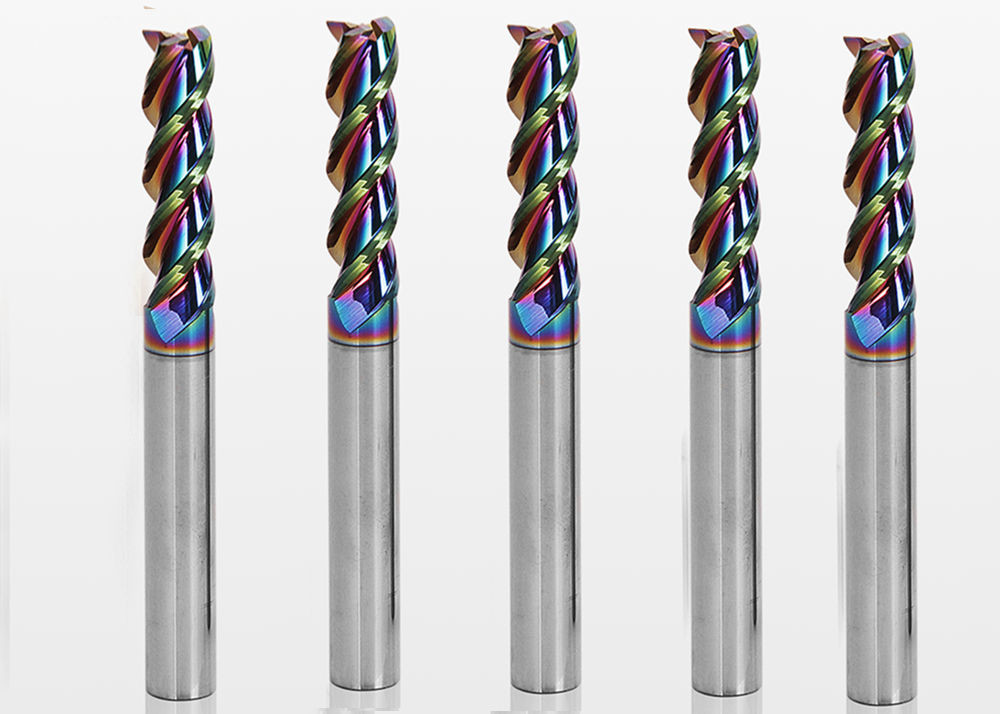 China CNC Tooling System DLC Coating 8mm End Mill Drill Bit on sale