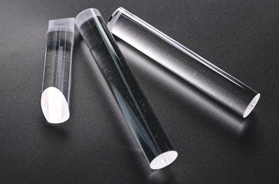 China Transparent Borosilicate Glass Rods High Temperature Resistant on sale