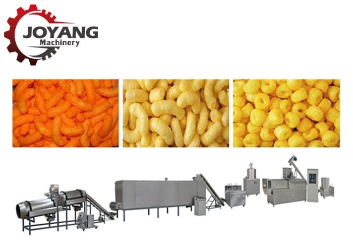 Buy cheap 140-160kg/h Cheese Balls Making Machine Corn Puffed Snack Food Processing Plant from wholesalers