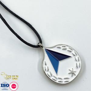 China American best-selling sterling silver 925 Silver shiny gold plating custom stainless steel glitter metal necklace for jewelry on sale