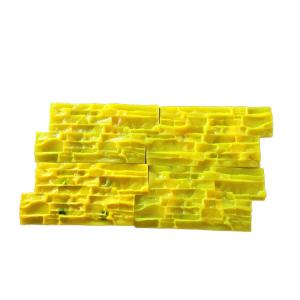 China Silicone Stamped Concrete Driveway Moulds , Rubber Polyurethane Garden Paving Moulds on sale
