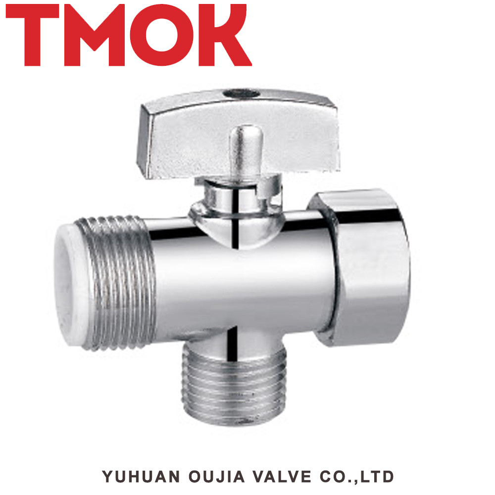Best Chrome Plated Renewable Seat Brass Angle Stop Valves wholesale