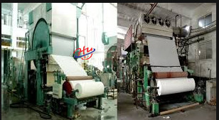 China Mini Waste Recycling Small Plant Manufacturing Production Line Mill Tissue Toilet Roll Paper Making Machine Price on sale
