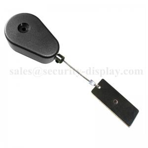 China Teardrop Pullbox Anti Theft Tether with Sticky Dog Tag Endfitting on sale