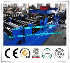 China Quick Changeable C Z Purlin Roll Forming Machine / Tube End Forming Machine on sale