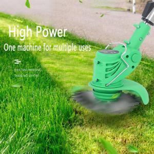 China 20V Electric Lawn Mower 2000mAh Li-ion Cordless Grass Trimmer 12in Auto Release String Cutter Pruning Garden Tools on sale