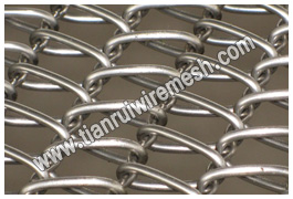 China Stainless steel conveyor belt mesh on sale