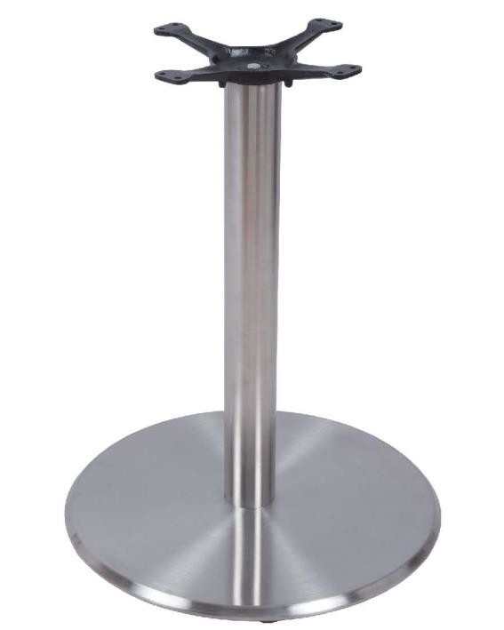 Cheap Bistro Table Base Round Base Height 28'' Stainless Steel Custom made Table base for sale