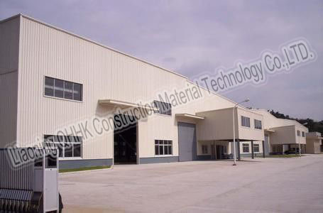 China PVC Rainspout Reliable Steel Buildings , Customized Structural Steel Construction on sale