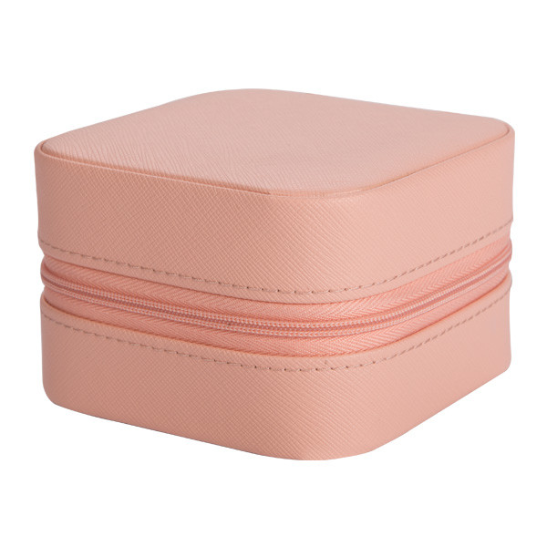 China pink  Portable Jewelry box  , Multifunction Travel Ring case on sale