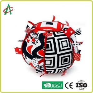 Best Jingle Bell Ribbon Tag Ball 7 Inches Surface Washable wholesale