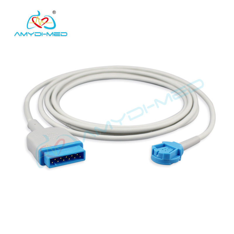 Best 11 Pin Compatible GE Spo2 Cable Reusable For Medical Patient Monitor wholesale