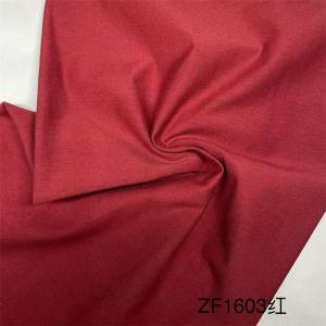 China 175cm Lightweight Red Denim Look Cotton Fabric Denim Fabric Stretch For Summer on sale