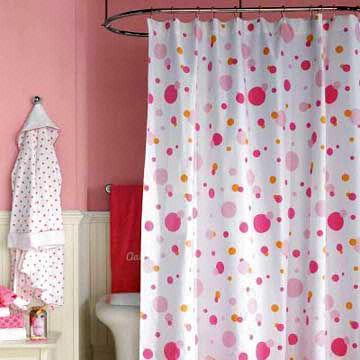 China Shower Curtain, Available in Various Colors and Designs on sale