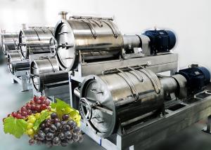 Best High Juice Yeild Grape Juice Processing Line Easy Operation 1 - 20T/H Capacity wholesale