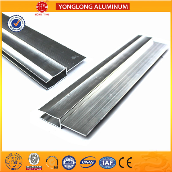Best Silver / Champagne Anodized Aluminum Extrusion Profiles For Industrial wholesale