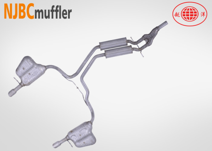 Muffler system fit AUDI A6 high performance mufflers exhaust system parts follow original