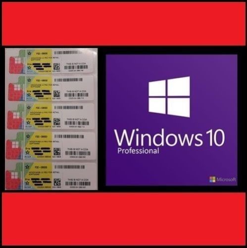 Best OEM Version Windows 10 Pro Key Code COA Stickers With Lifetime Warranty wholesale