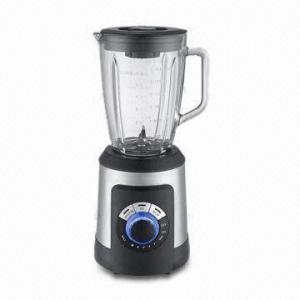 700W Blender with Grinder, Blue Light and 3 Control Buttons for Milk Shake/Ice Crusher/Pulse