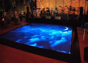 China P8 Interactive Outdoor Dance Floor LED Display IP65 For Entertainment Center on sale