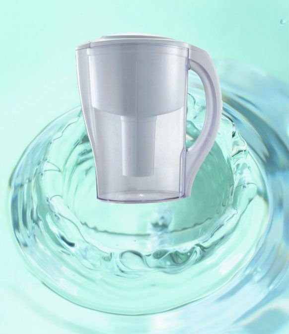 Best Household Pre-Filtration Water Purification Pitcher , Fluoride Water Filter Jug AS Material wholesale