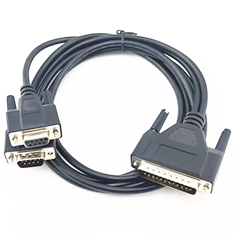 China DB9M To DB25M Computer Printer Cable DB25 Male To DB9 Female Extension Cable OEM ODM on sale