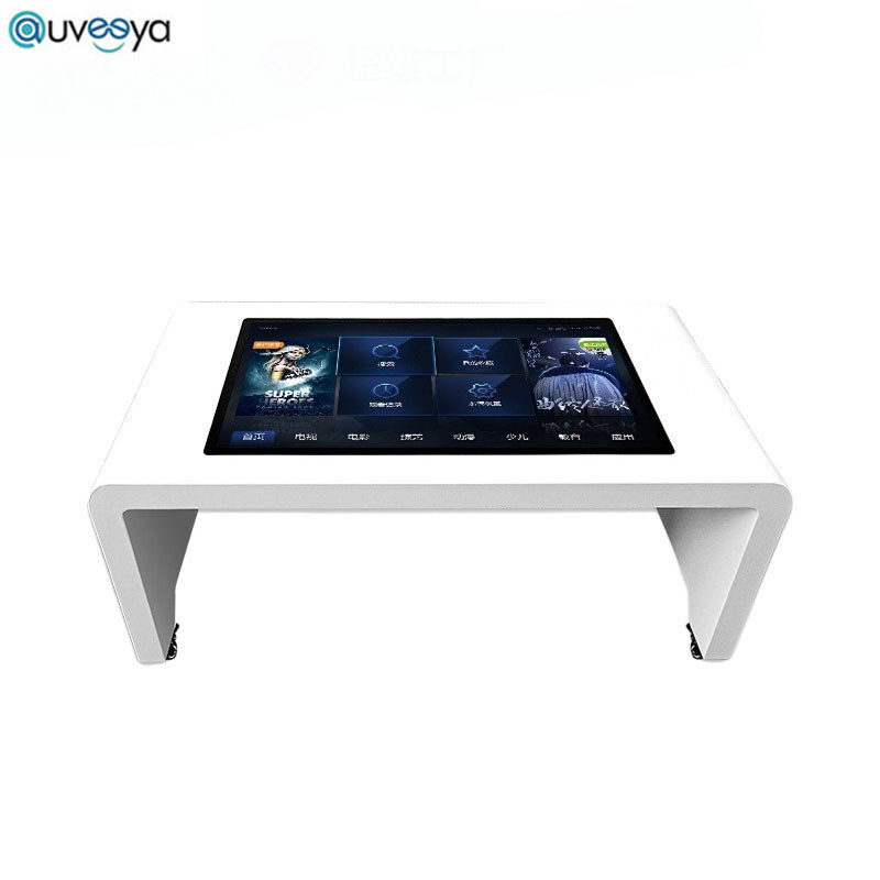 China Auveeya Tempered Glass LCD Tabletop Touch Screen Monitor Interactive Display Table on sale