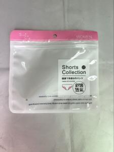 China PE High Transparent Foil Ziplock Bags Bra Body Underwear Self - Styled Clothing Bag on sale