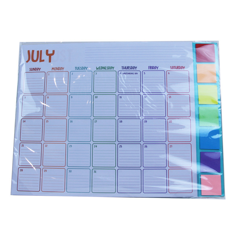 Cheap Monthly Year 2021 80gsm Children Calendar for sale
