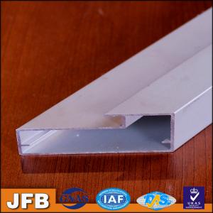 China Item L01 3000meters anodized silver suface accessory/industrial kitchen cabinet door aluminium profile extrusion on sale