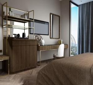 Best Dubai Luxury Hotel Style Bedroom Furniture Modern Design Metal Frame wholesale