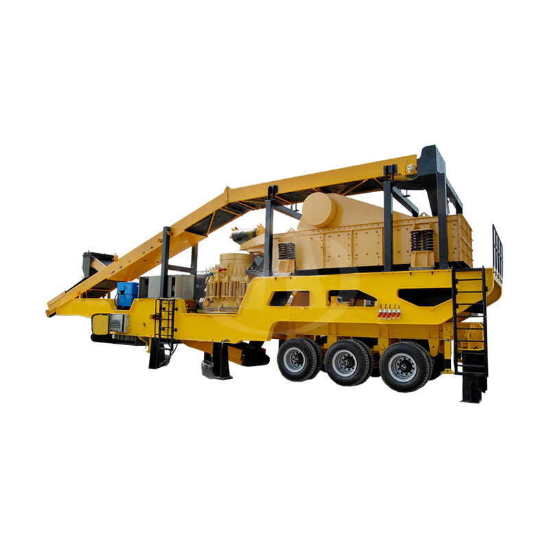China India Portable Concrete Mobile Jaw Crusher For Sale on sale