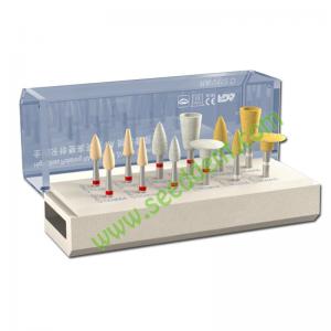 Best Zirconia polishing kit (intra-oral/full version) 12pcs/set RA 0112 D wholesale