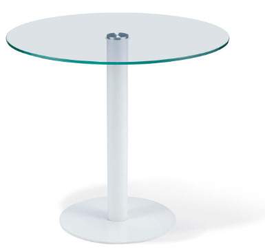 China Modern bar round glass coffee table furniture on sale