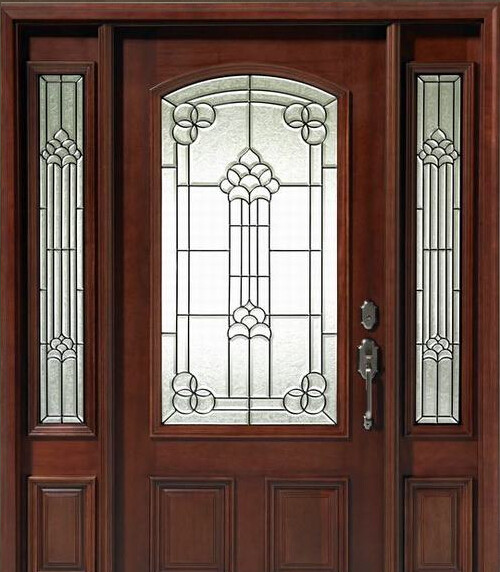 China Decorative Door Glass And Sidelight Door Glass Inserts Patina Caming on sale