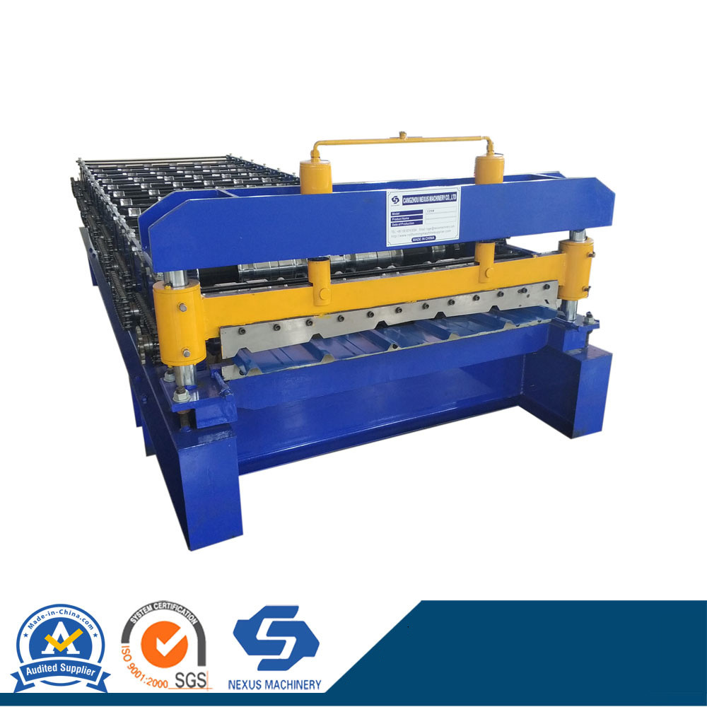 China                  Making Metal Colored Roof Tile Forming Machine              on sale